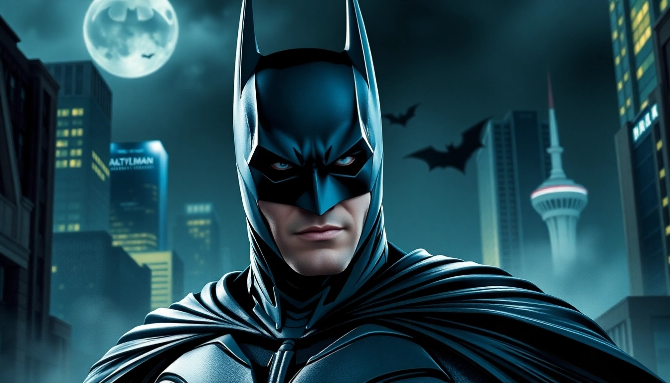 Batman terjebak di tengah konflik Gotham War dalam gambar dramatis di https://batman138ss.com.