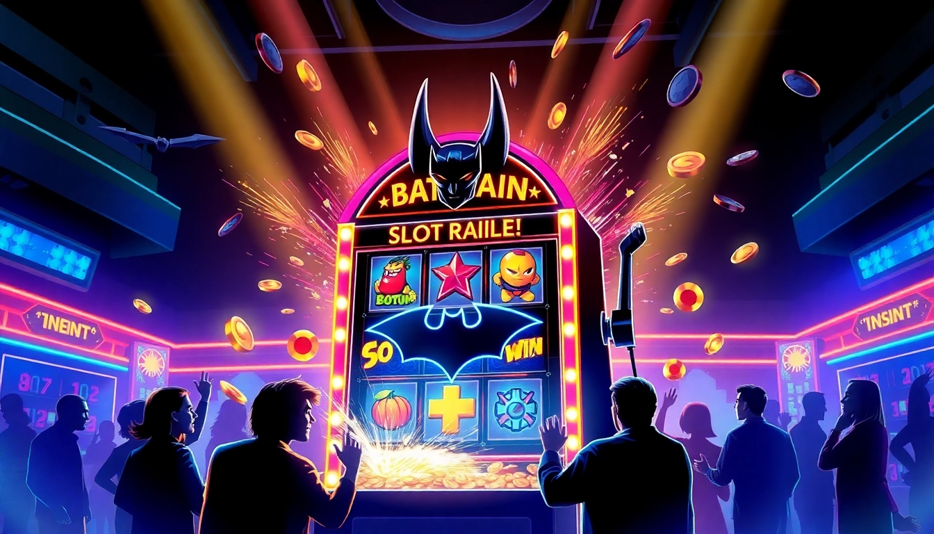 Menangkan jackpot di situs slot batman138 yang penuh warna dengan tema Batman.